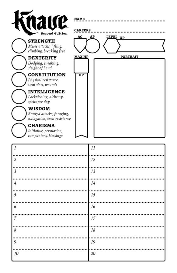 Character Sheet