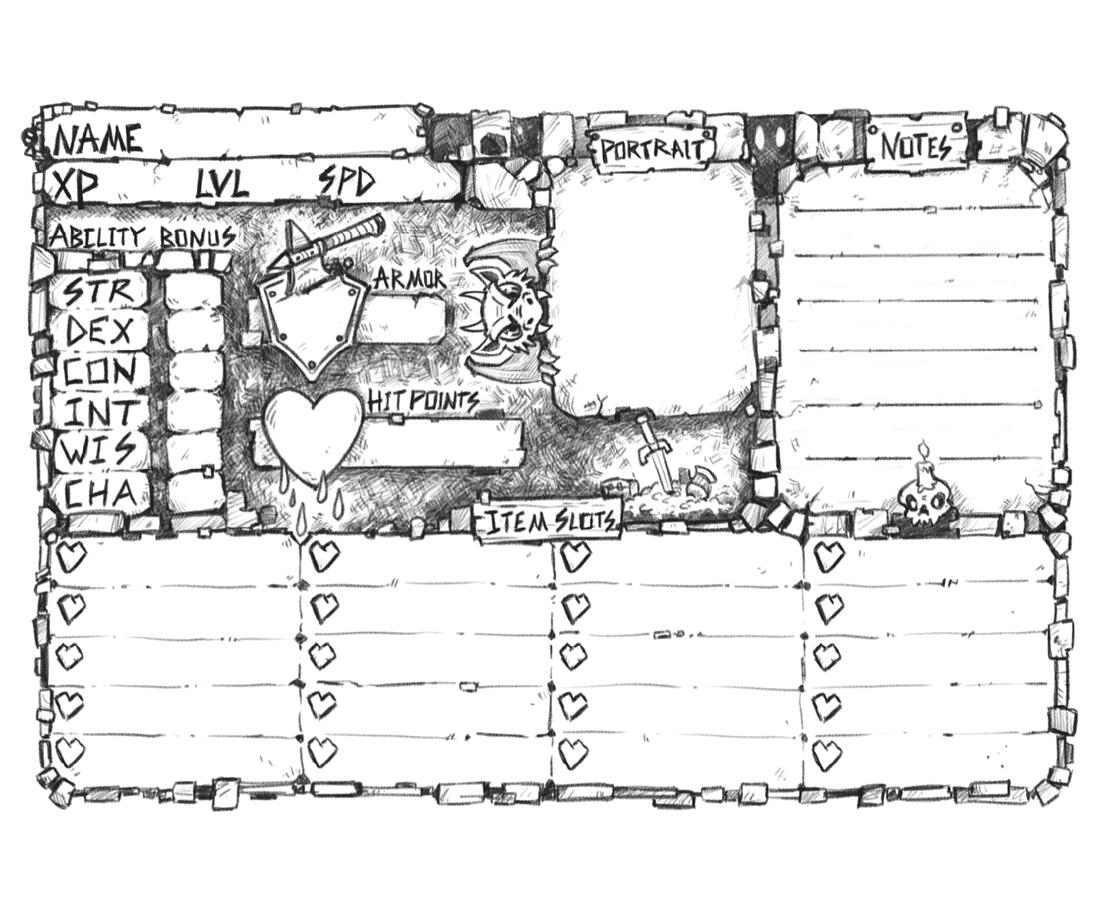 Alternate Character Sheet