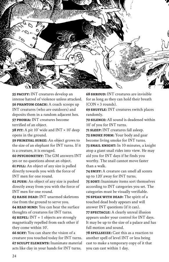 Spell List Page 3