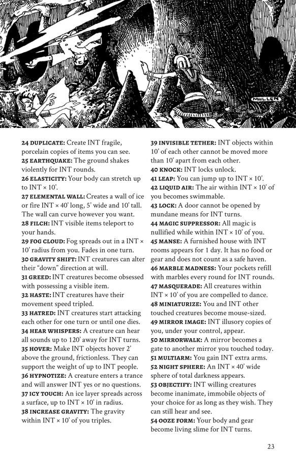 Spell List Page 2